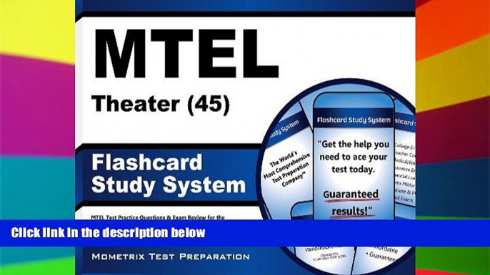 Big Deals  MTEL Theater (45) Flashcard Study System: MTEL Test Practice Questions   Exam Review