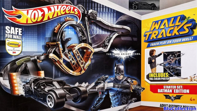 Wall Tracks Batman Dark Knight Rises Starter Set Launcher from Hot Wheels track set HW