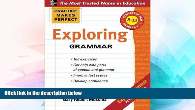 Big Deals  Practice Makes Perfect: Exploring Grammar (Practice Makes Perfect Series)  Free Full