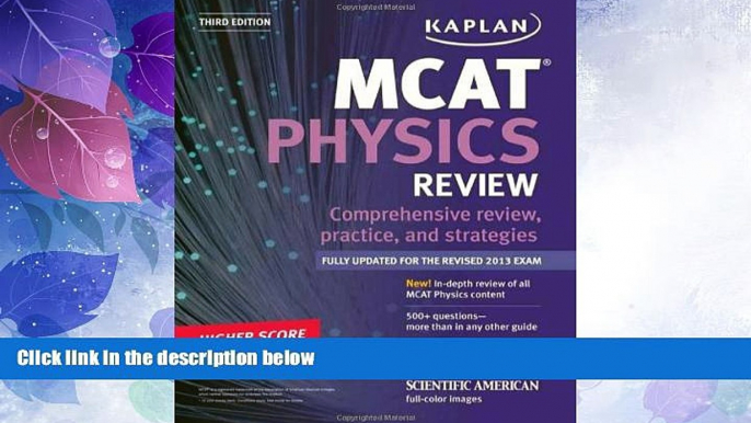 Big Deals  Kaplan MCAT Physics Review Notes (Kaplan Test Prep)  Best Seller Books Best Seller