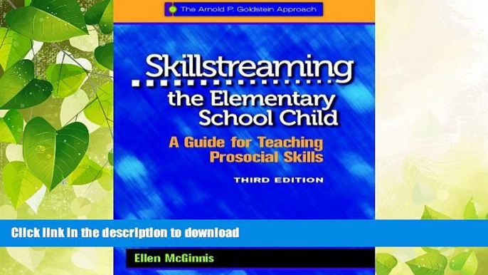 READ  Skillstreaming the Elementary School Child: A Guide for Teaching Prosocial Skills, 3rd