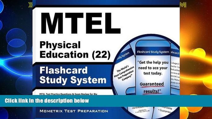 Big Deals  MTEL Physical Education (22) Flashcard Study System: MTEL Test Practice Questions