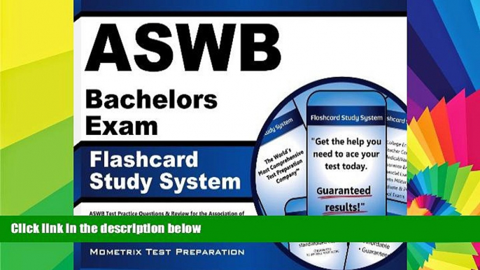 Big Deals  ASWB Bachelors Exam Flashcard Study System: ASWB Test Practice Questions   Review for