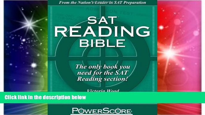 Must Have PDF  SAT Reading Bible : PowerScore Test Preparation  Free Full Read Best Seller