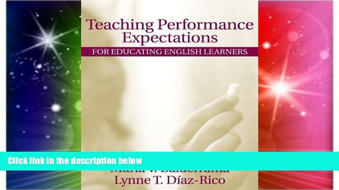 Must Have PDF  Teaching Performance Expectations for Educating English Learners  Free Full Read