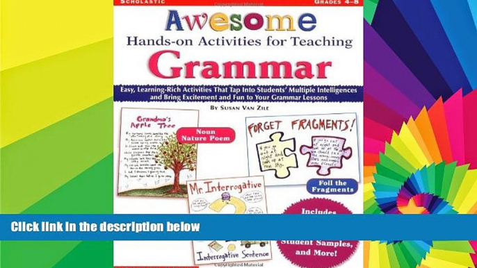 Must Have PDF  Awesome Hands-on Activities For Teaching Grammar  Best Seller Books Most Wanted