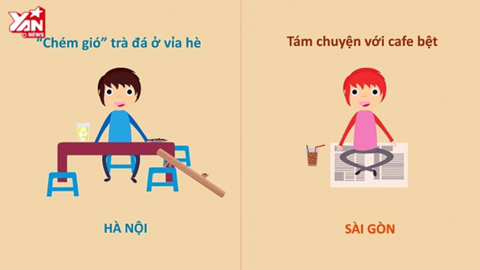 10 Điểm khác nhau thú vị giữa HÀ NỘI và SÀI GÒN