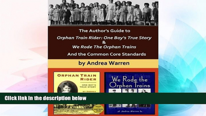 Big Deals  The Author s Guide to Orphan Train Rider: One Boy s True Story   We Rode the Orphan