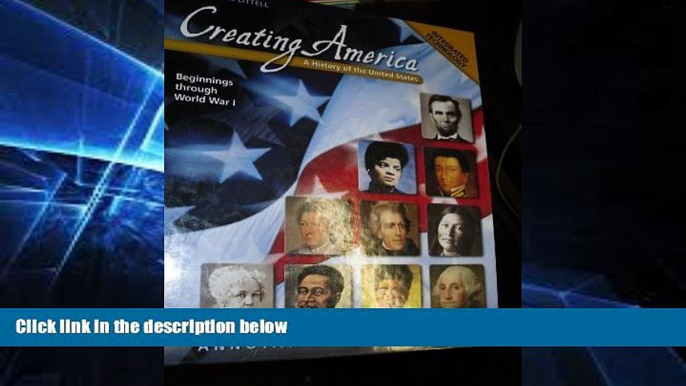 Must Have PDF  McDougal Littell Creating America: Teacher Edition Grades 6-8 Beginnings through