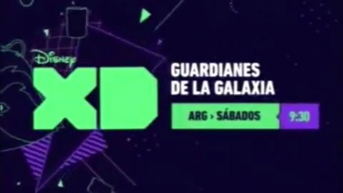 PROMO "GUARDIANES DE LA GALAXIA" (NUEVOS EPISODIOS - JULIO 2016) EN DISNEY XD - NUEVO LOGO