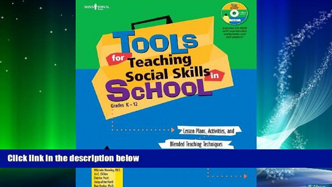 Big Deals  Tools for Teaching Social Skills in Schools: Lesson Plans, Activities, and Blended