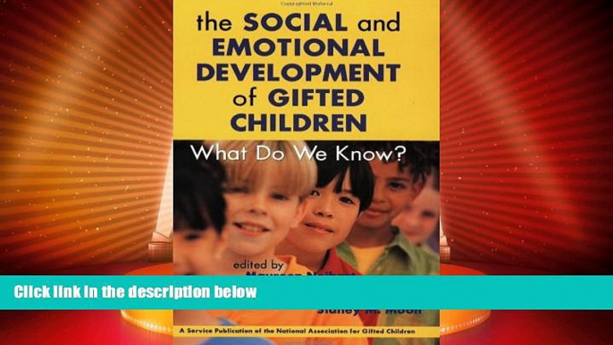 Big Deals  Social and Emotional Development of Gifted Children: What Do We Know?  Best Seller