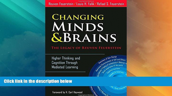 Big Deals  Changing Minds and Brains--The Legacy of Reuven Feuerstein: Higher Thinking and