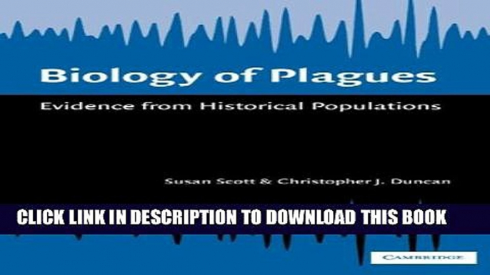 [PDF] Biology of Plagues: Evidence from Historical Populations Full Colection