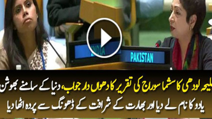 Maliha Lodhi's Brutal Reply to INDIA in UNGA, Mentions Indian Spy Kul Bhushan Yadav