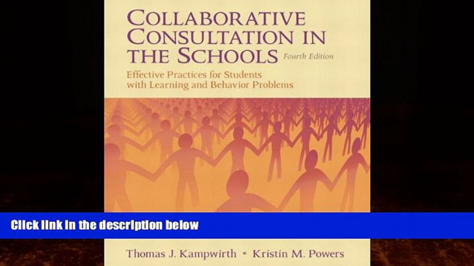 Big Deals  Collaborative Consultation in the Schools: Effective Practices for Students with