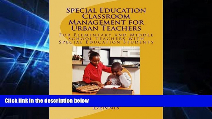 Big Deals  Special Education Classroom Management for Urban Teachers  Best Seller Books Best Seller