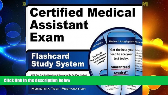 Big Deals  Certified Medical Assistant Exam Flashcard Study System: CMA Test Practice Questions