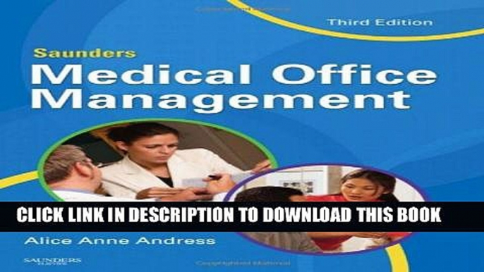 New Book Saunders Medical Office Management, 3e