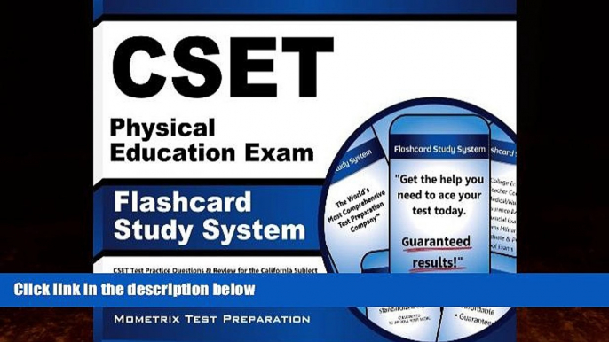 Big Deals  CSET Physical Education Exam Flashcard Study System: CSET Test Practice Questions