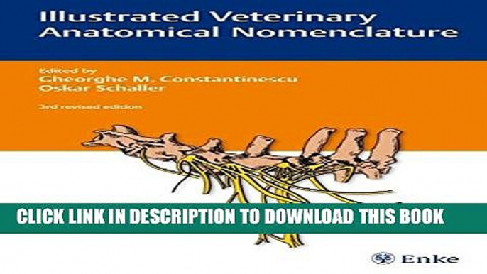 [PDF] Illustrated Veterinary Anatomical Nomenclature Full Collection