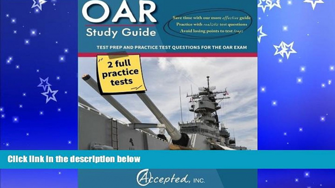 Popular Book OAR Study Guide: OAR Test Prep and Practice Test Questions for the Officer Aptitude