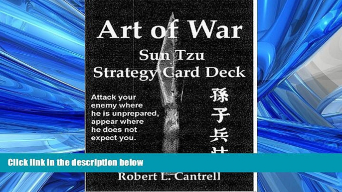 Enjoyed Read Art of War: Sun Tzu Strategy Card Deck: 54 Winning Strategies