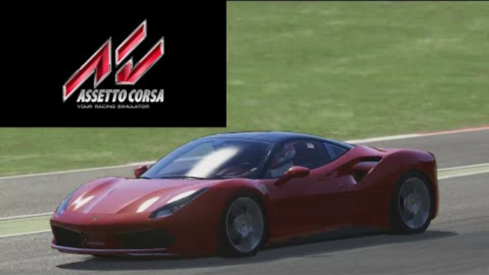 Assetto Corsa | Ferrari 488 GTB | Brands Hatch GP Circuit 6 Lap Race