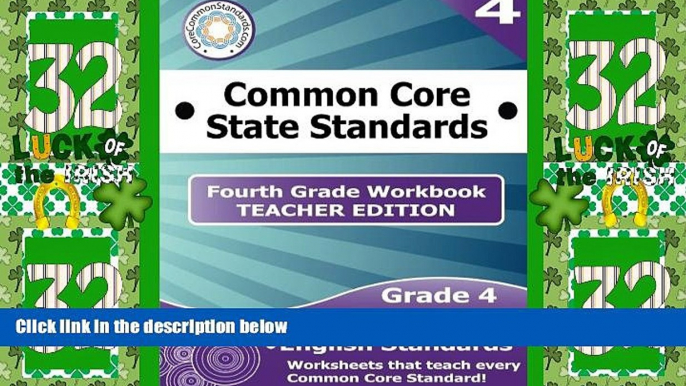 Big Deals  Fourth Grade Common Core Workbook - Teacher Edition  Best Seller Books Best Seller