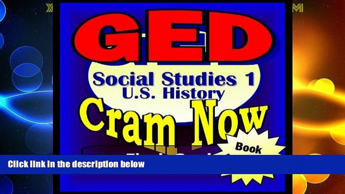 Big Deals  GED Prep Test US HISTORY - SOCIAL STUDIES I Flash Cards--CRAM NOW!--GED Exam Review