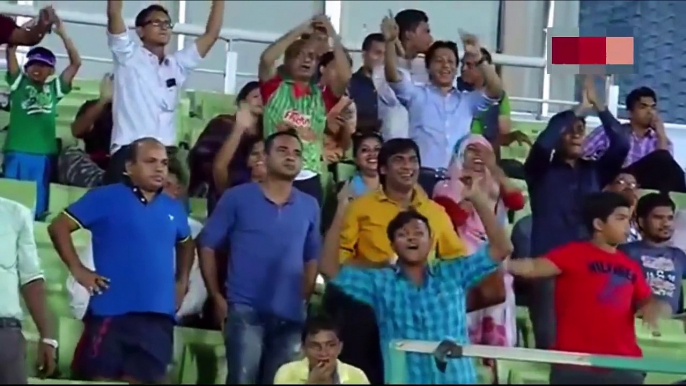 Afghanistan Fall Of Wickets In 1st Odi Vs Bangladesh 2016