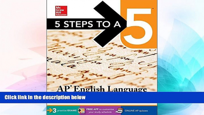 Big Deals  5 Steps to a 5: AP English Language 2017  Best Seller Books Best Seller