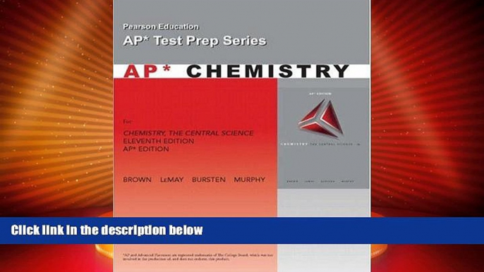 Big Deals  AP Exam Workbook for Chemistry: The Central Science (Pearson Education AP Test Prep)