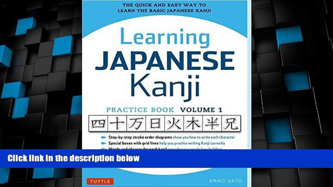 Must Have PDF  Learning Japanese Kanji Practice Book Volume 1: (JLPT Level N5) The Quick and Easy