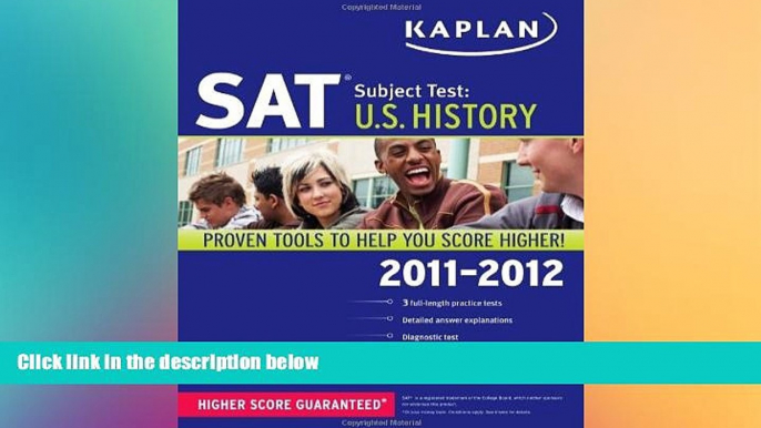 Big Deals  Kaplan SAT Subject Test U.S. History 2011-2012 (Kaplan SAT Subject Tests: U.S.