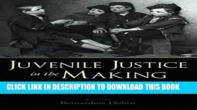 [PDF] Juvenile Justice in the Making (Studies in Crime and Public Policy) Popular Collection