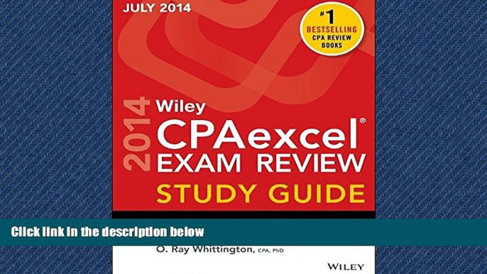 For you Wiley CPAexcel Exam Review 2014 Study Guide: Auditing and Attestation (Wiley Cpa Exam