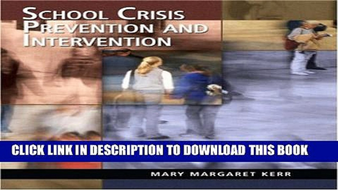 Collection Book School Crisis Prevention and Intervention