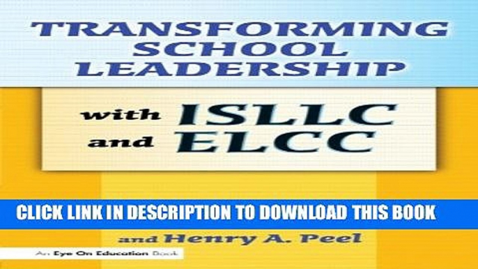 Collection Book Transforming School Leadership with ISLLC and ELCC