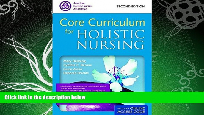 read here  Core Curriculum For Holistic Nursing