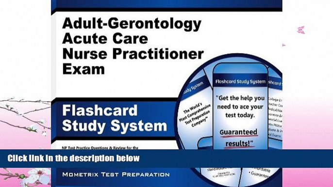 FAVORITE BOOK  Adult-Gerontology Acute Care Nurse Practitioner Exam Flashcard Study System: NP