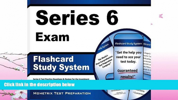 FAVORITE BOOK  Series 6 Exam Flashcard Study System: Series 6 Test Practice Questions   Review