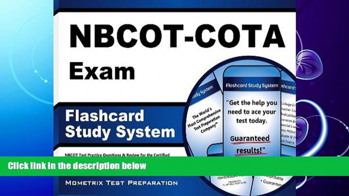 FULL ONLINE  NBCOT-COTA Exam Flashcard Study System: NBCOT Test Practice Questions   Review for