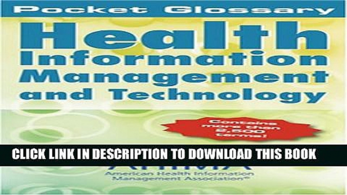 [PDF] Pocket Glossary of Health Information Management and Technology Popular Online