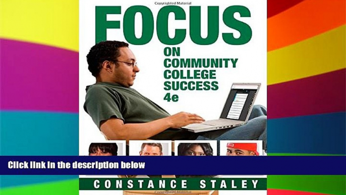 Big Deals  FOCUS on Community College Success (Cengage Learning s FOCUS Series)  Free Full Read