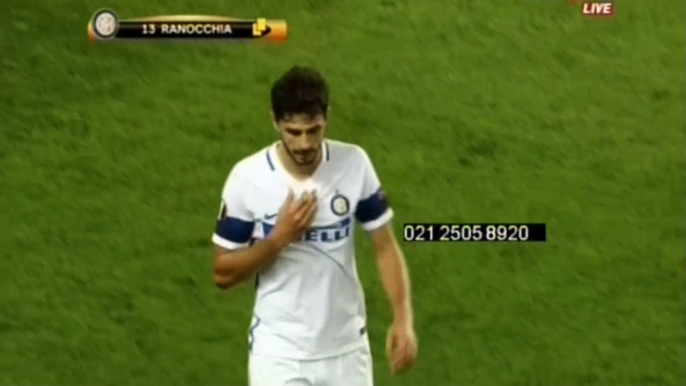 Andrea Ranocchia Red Card