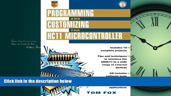 EBOOK ONLINE  Programming and Customizing the HC11 Microcontroller  DOWNLOAD ONLINE