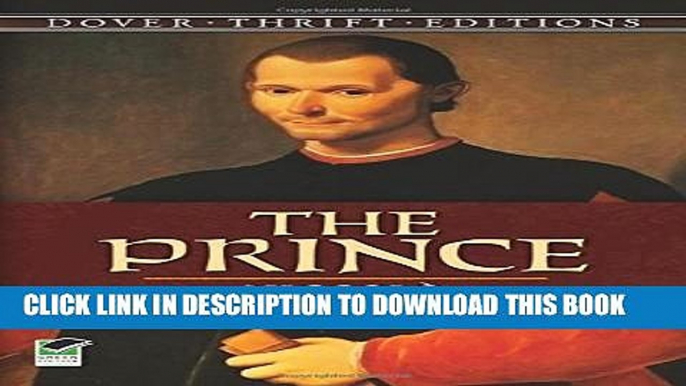 New Book The Prince (Dover Thrift Editions)