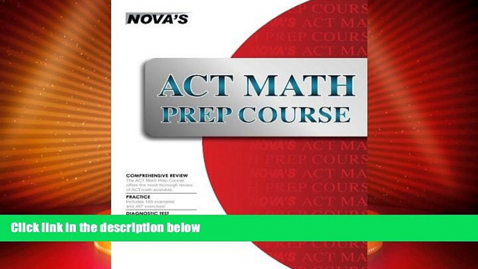 Big Deals  ACT Math Prep Course  Best Seller Books Most Wanted