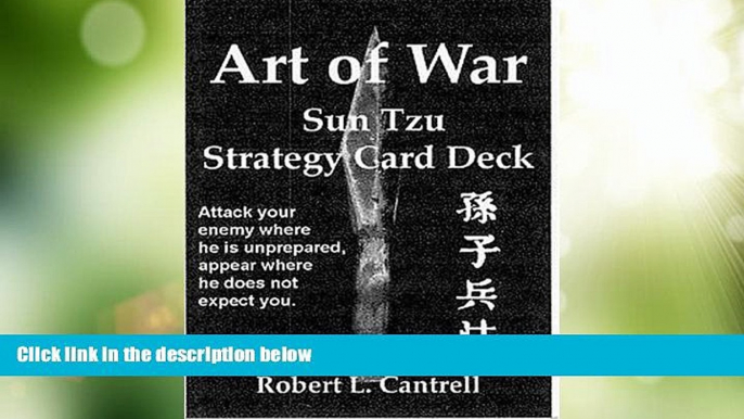 Big Deals  Art of War: Sun Tzu Strategy Card Deck: 54 Winning Strategies  Free Full Read Most Wanted